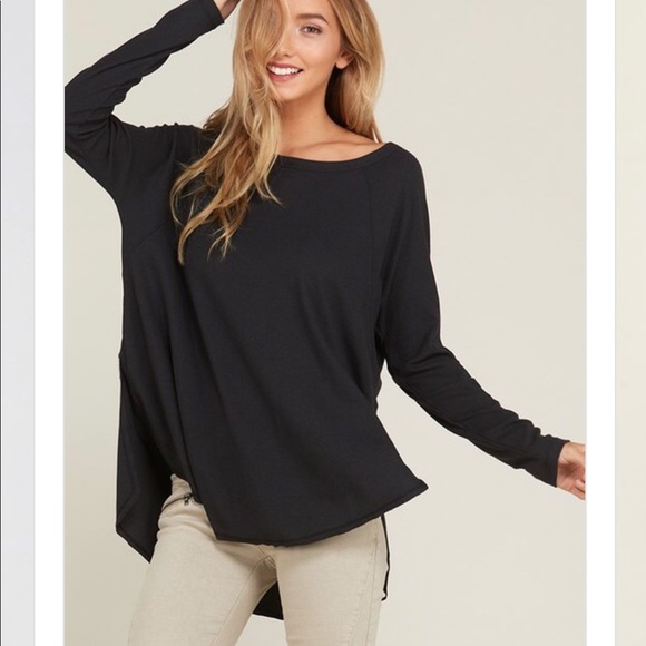 Mauve Ribbed essential top - Picture 6 of 6